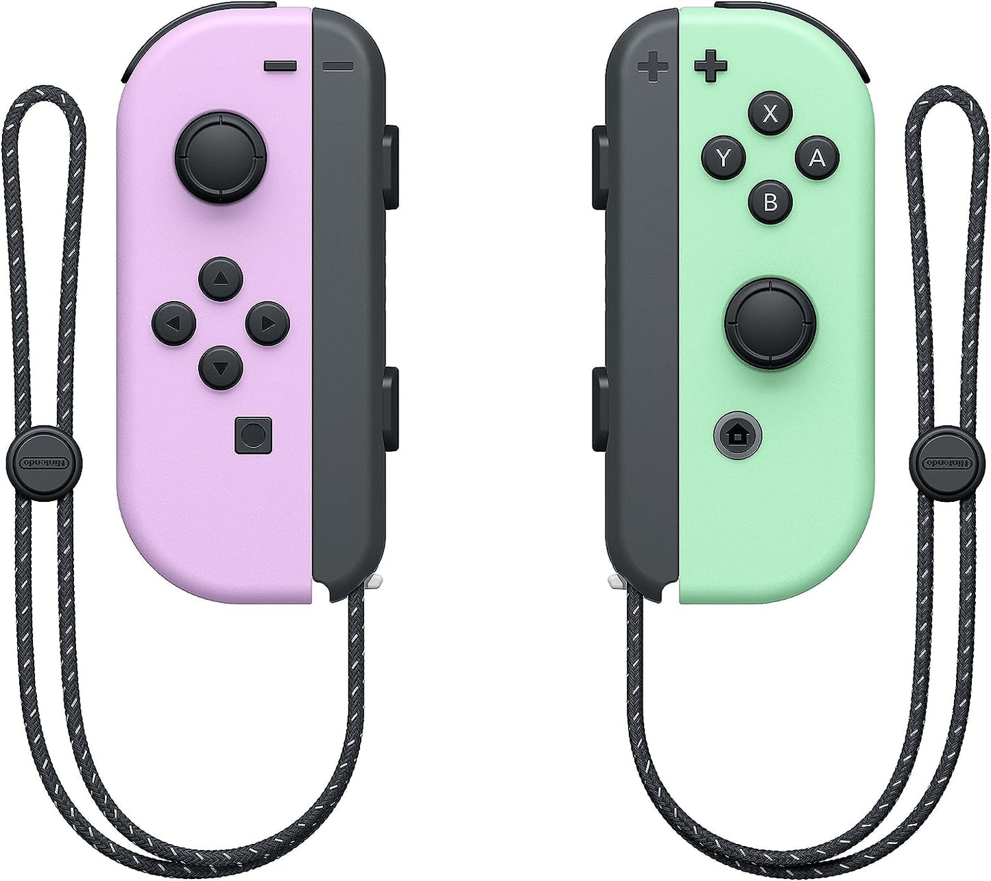 Les Manettes Joy-Con Gauche Violet Pastel et Droite Vert Pastel Pour Switch